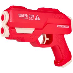 Pistolet à Eau, ABS Double Buse Enfants Pistolet Arrosagearroseur Rapide Accessoire Pratique pour Piscine Plage Fêtes d'Été Activités Plein Air (Rose) - Neuf