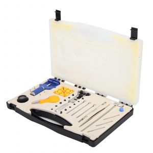 31pcs Portable Montre Réparation Outil Montre Couverture Arrière Boîtier Ouvre-Batterie Changement Mouvement Réparation Kit D'outils - Neuf