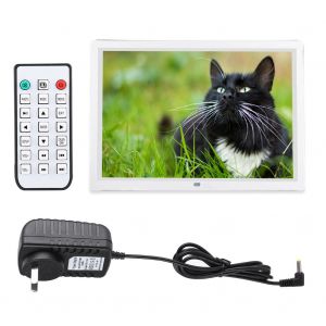 Cadre photo numerique multifonction 15,4"" 1280 x 800 avec telecommande (WhiteAU) - Neuf