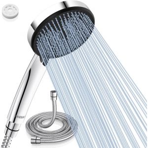 JGD-Pommeau de douche avec 5 modes de pulv&eacute;risation d'eau, &eacute;quip&eacute; d'un tuyau avanc&eacute; 2M [Classe d'efficacit&eacute; &eacute;nerg&eacute;tique A+++] - Neuf