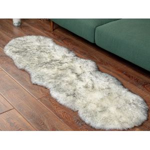 Tapis En Fausse Fourrure 120x60cm Pour La D&eacute;coration Du Salon Et De La Chambre - Neuf