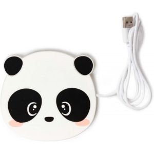 - Chauffe-Tasse Usb Cup Warmer, Warm It Up, 9,2X9,7 Cm, En Vinyl, Id&eacute;al Pour Garder Au Chaud Tasses Et Verres &Agrave; Fond Plat, Entr&eacute;e Usb, Theme Cookie, Panda - Neuf