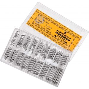 Kal-Voir La Bande Bars Spring Set 360 Pcs - Montres Bracelet Pins Lien Repair Tool Kit 8-25mm Pack En Acier Inoxydable Pour Montre Lien Retrait, Tournevis, Horloger Professionnel Avec La Boîte D - Neuf
