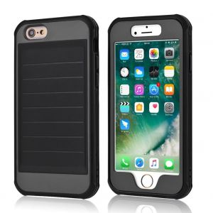 B.O.W Hs003 Housse De Protection De T&eacute;l&eacute;phone En Tpu Avec Prise &Eacute;tanche &Agrave; La Poussi&egrave;re Pour Iphone 6/6s Noir - Neuf