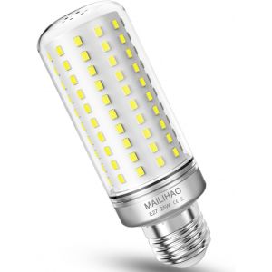 Kalanka-Ampoule Led E27, 25w Ampoule Ma&iuml;s Led &Eacute;quivalent 200w Lampe Halog&egrave;ne, Blanc Froid 5000k, 2500lm, Non-Dimmable, Gros Culot &Agrave; Vis E27 Ma&iuml;s Led, Lot De 1 - Neuf