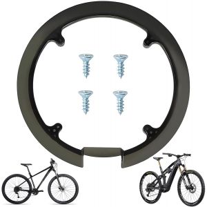 Subzonal-1 Pi&egrave;ce Garde-Cha&icirc;ne De Plateau, Couvercle De P&eacute;dalier Protection, Garde De Plateau De V&eacute;lo, Pour La Plupart Des V&eacute;los, Vtt, V&eacute;los De Route, Etc (Avec Vis) - Neuf