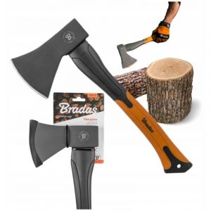 Bradas Hache Universelle 1000 G - Fibre De Verre - Manche Renforc&eacute; - Antid&eacute;rapante Et Durable - Neuf