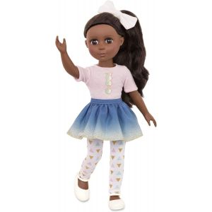 Eryi-Li'l Woodzeez - Keltie - 36 Cm - Poupée De Mode Posable - Cheveux Brun Et Yeux Brun - Teint Moyen - Jouets, Vêtements Et Accessoires Pour Les Enfants De 3 Ans Plus - Neuf