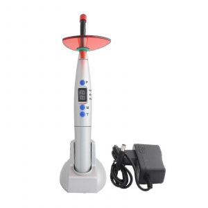 Lampe &Agrave; Polym&eacute;riser Dentaire Sans Fil, Argent&eacute;e - Neuf