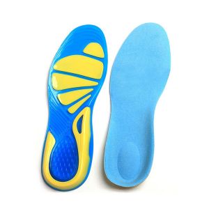 Semelles Intérieures En Gel (38-42) - Une Paire - Soulagement De La Douleur - Idéales Pour Le Sport, La Marche, La Course À Pied Et La Randonnée - Neuf