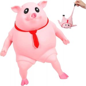 KAL-Jouet Rose Cochon Anti Stress, Cochon Jouet À Presser, Jouet Anti Stress Cochon, Anti-Stress Cochon De Squeeze, Cochon Jouets À Presserrose Cochon Sensoriel - Neuf