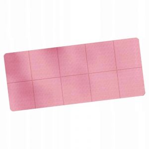 Tapis De Yoga Pliant Exercice Tapis De Fitness Pour Gym Et Accessoires De Yoga Rose - Neuf