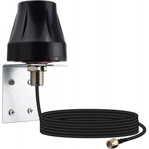 SUBZONAL-Antenne WiFi Ext&eacute;rieure 2.4GHz/5.8GHz Dual-Band 3M RG174 RP-SMA M&acirc;le pour Cam&eacute;ra IP S&eacute;curit&eacute;, Routeur WiFi, Amplificateur Signal,Montage Mural Omnidirectionnel - Neuf