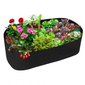Sacs A Plantes Carres, 120 X 60 Cm, En Tissu Non Tisse Pour Herbes Aromatiques, Plantes, Tomates - Neuf