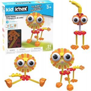 Youy-Kit De Construction Safari Mates,K'nex Kid,,85613,Jeu De Bricolage Pour Enfants Avec 21 Pi&egrave;ces,Jouets &Eacute;ducatifs Pour Enfants,Jouets De Constructions &Agrave; Partir De 3 Ans - Neuf