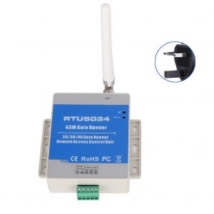Relais d'acces pour ouvre-porte automatique GSM RTU5034, telecommande, systeme de securite domestique, prise 100-240 V, prise UK - Neuf