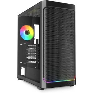 ChenQuanSarl-Ak4W Rgb Strip Noir, Atx Boîtier Pc - Neuf