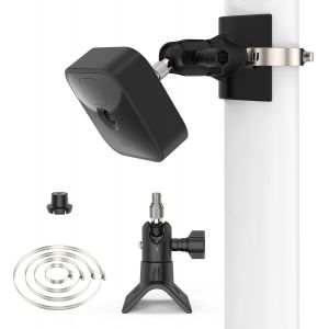 Kalanka-Support Pour Poteau Compatible Avec La Nouvelle Cam&eacute;ra Blink (Ext&eacute;rieur 4/3), Blink Indoor/Outdoor/Mini/Mini2/Xt/Xt2 (Cam&eacute;ra Non Incluse), Noir | 1 Pi&egrave;ce Support Pour Poteau - Neuf