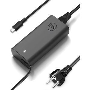 acdsgd-Compatible avec Dell 65W USB-C Chargeur Ordinateur, Chargeurs Portables USB-C de 65W, Compatible avec Dell Latitude 5540 5420 7400 5440 7440 3540&iquest;Type C de c&acirc;ble d'alimentation - Neuf