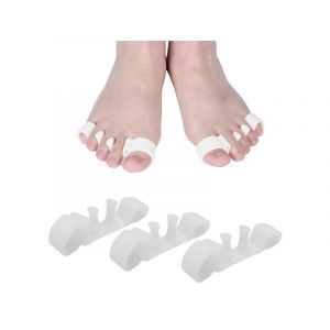 Séparateur D'orteils Correcteur D'oignon 3 Paires - Blanc - Neuf