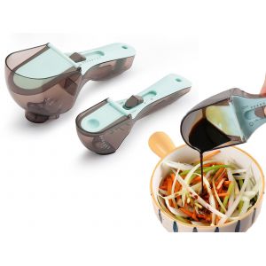 Ensemble De Cuill&egrave;res Doseuses Ajustables Pour Ustensiles De Cuisine Et De P&acirc;tisserie - Neuf