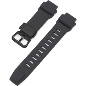 Eryi-18mm Bracelet En Silicone Compatible Avec Casio Protrek Series,Like Prg-200/Prg250/Prg-260/Prg550/Prg-500/Prg-510/Prg270/Prw-2000/Prw2500/Prw3500/Pr5000/Prw5000 /Prw-5100 - Neuf