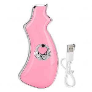 Masseur Electrique Gua Sha, Micro-Courant, Anti-Rides, Appareil Amincissant Pour Le Visage, Outil De Grattage, Rose - Neuf