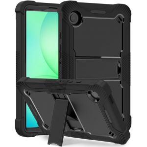 KALANKA-Coque Enfant pour Samsung Galaxy Tab A11 8.7 Pouces/Galaxy Tab A9 8.7 Pouces,&Eacute;tui de Protection Antichoc avec Support,Noir - Neuf