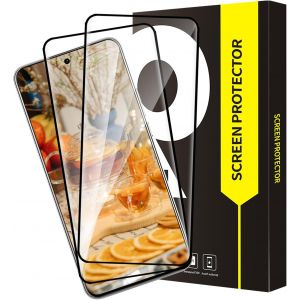 JGD-Verre Tremp&eacute; pour Xiaomi 15 Ultra 5G, Anti-Poussi&egrave;re Protection &Eacute;cran, Duret&eacute; 9H Anti Rayures, Sans Bulle, HD Sensibilit&eacute; Xiaomi 15 Ultra Vitre Protection(2 Pack Bords noirs incurv&eacute;s 3D) - Neuf