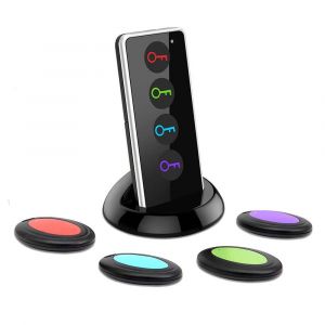 Localisateur De Clés Avec Son, Localisateur D'objets Sans Fil, Localisateur D'alarme De Téléphone Pour Animaux De Compagnie, Localisateur De Clés Sans Fil Pour Trouver Des Clés, Portefeuille, Télécommande Pour Animaux De Compagnie - Neuf