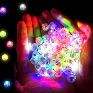 100 PCS LED Ballons Lampes,Mini Ballons Lumineux à LED Boule,Rond LED Balloon Lumière Multicouleur pour Noël,Nouvel An,Mariage,Intérieure Extérieure,Décoration de Fête de Halloween.[E83] - Neuf