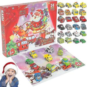Calendrier De L'avent De Noël Boîtes 24 Jours Voiture Set Enfants Éducation Précoce Jouet Nouveauté Cadeau - Neuf