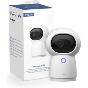2K Pt Indoor Camera Wifi 2.4/5 Ghz Hub G3, Face And Gesture Recognition, Infrared Remote Control, 360° Camera, Works With Homekit Secure Video, Alexa, Google Assistant, Ifttt - Neuf
