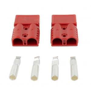 Essentiel pour les applications haute puissance 120AMP pour ANDERSON Fiche Câble Terminal Batterie Connecteur d'alimentation Gris/Rouge - Neuf