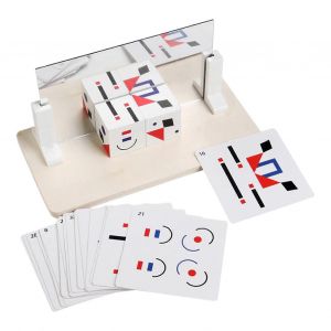 Bloc &agrave; changement de visage, jouet cube, casse-t&ecirc;te en bois, apprentissage interactif color&eacute;, interaction parent-enfant - Neuf