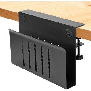 Rangement LatéRal De Bureau,Suspension En Acier Rangement Sous Bureausupport De Rangement Suspendu Au Bureau Portable Support De CôTé De Bureau Cable Bureau Plateau Pour Maison Et Bureau - Neuf