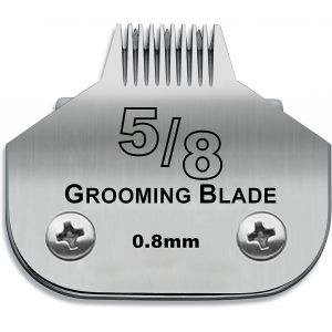 5/8 Lame de Rechange pour toilettage de Chiens,Compatible avec Les s&eacute;ries Heiniger/Max45/Andis/Oster A5 Tondeuse pour Chien,Taille 5/8 1/32""(0,8mm) Longueur de Coupe - Neuf