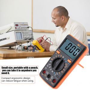 ANENG M1DC/AC Testeur de tension, de courant et de resistance numerique 0¡æ-50¡æ (orange) - Neuf