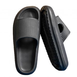 Été Diapositives Pantoufles Plate-Forme Sandales De Plage Pantoufles Unisexe Séchage Rapide-38-39-Noir - Neuf