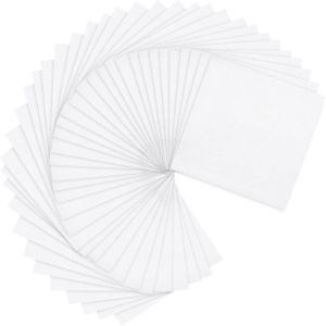 60 Feuilles De Papier D'&eacute;tag&egrave;re De Four 5 Pouces X 5 Pouces Petit Papier De Four - Neuf