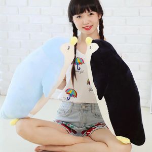 Belle Bande Dessin&eacute;e Pingouins Poup&eacute;es Jouet Peluche En Peluche Maison Canap&eacute; Canap&eacute; D&eacute;cor Gift_Black_35cm - Neuf