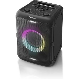 lbgwp60-Sc-B 5E-K Enceinte Portable Avec Bluetooth, Lumières Intégrées, 75W, Usb, Entrée Optique Pour Tv, Entrées Guitare Et Micro Pour Karaoké, Noir - Neuf