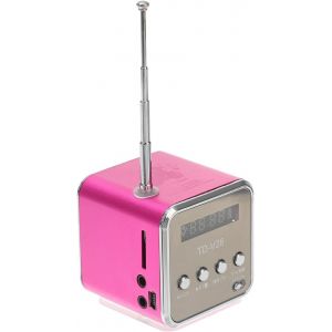 Téléphones Haut-Parleur Électronique: Mini Haut-Parleur Usb Numérique Petit U Disque Je Suis Radio Lecteur Mp3 Basse Voyage Portable - Neuf