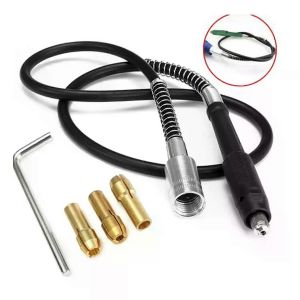 Outil de meulage rotatif à arbre flexible - ajustement universel Pas d'électricité requise Contrôle de précision pour les projets détaillés - Neuf