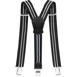 Cauc-Bretelles Homme, Bretelles Homme Larges Am&eacute;lior&eacute; S&eacute;jour De Chemise Bas De Chemise &Eacute;lastiques Et Flexibles Pour Hommes Et Femmes Emp&ecirc;che Les Plis De La Blouse Et Garde Les Chemises Parfaites - Neuf