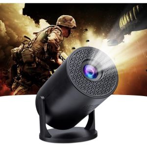 ChenQuanSarl-Mini Projecteur Avec Bluetooth Et Wifi, Projecteur Portable 1080P Pour Dessin Animé, Projecteur Vidéo En Plein Air, Projecteur De Film Pico Led Pour Le Théâtre Domestique Pour - Neuf