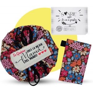 Maa-Cadeau Pour Mère, Cadeau Fête Des Mères, Trousse De Toilette Pour Femme Et Tasse Pour Fête Des Mères, Cadeau D'anniversaire, Fête Des Mères, Cadeaux Originaux Pour Grand-Mère Maman Femme, Fleurs, - Neuf