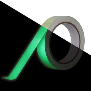 Ruban Fluorescent 51mm X 10m Ruban Lumineux Ruban Adh&eacute;sif Pour &Eacute;quipements Sportifs,Pi&egrave;ces De Nuit,Bricolage Couleur Vert (Gd233g) - Neuf
