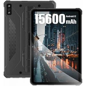 Tablette Robuste HOTWAV R5 15600mAh 10.1&iexcl;&aring; 4Go+64Go/1To TF Octa-Core, 16MP Camera Tablette Tactile Dual SIM 4G LTE/5G WiFi/GPS, Noir - Neuf