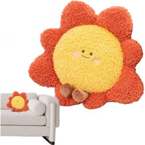 Coussin De Soleil En Forme De Demi-Lune &iquest; Coussin D&eacute;coratif En Peluche Douce Pour Soutien Lombaire, Sommeil, Lit, Grossesse, Femme, B&eacute;b&eacute; - Neuf